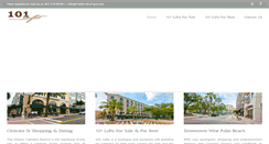 Desktop Screenshot of 101lofts.com