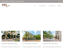 Tablet Screenshot of 101lofts.com